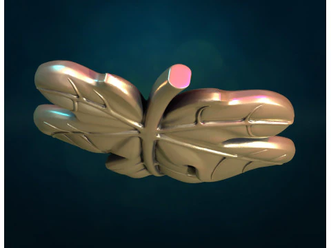 Foglia di fico III Modello di stampa 3D