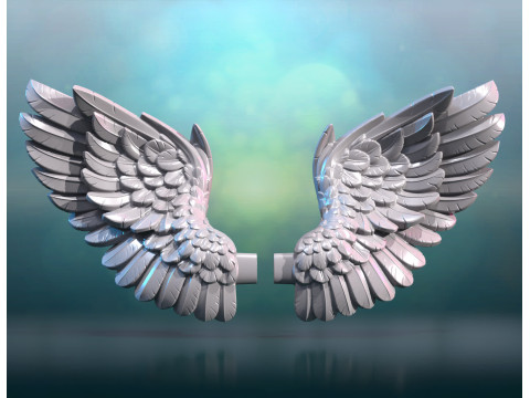 Angel Wings 3D 打印模型