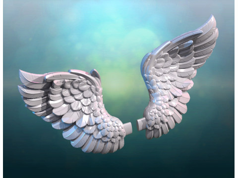Angel Wings Modello di stampa 3D