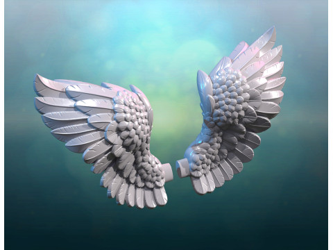 Angel Wings Modello di stampa 3D