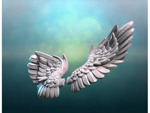 Angel Wings Modello di stampa 3D