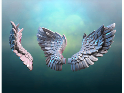 Angel Wings Modello di stampa 3D