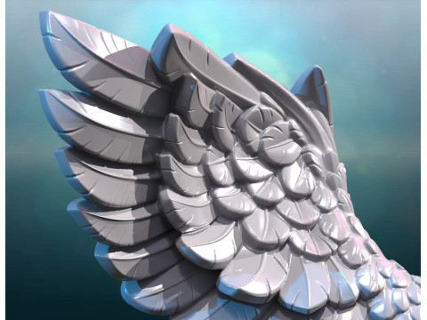 Angel Wings Modello di stampa 3D