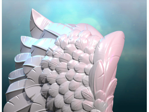 Angel Wings Modello di stampa 3D