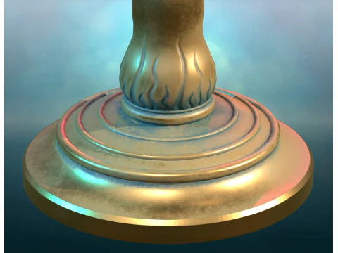 C&aacute;lice pbr Modelo de Impressão 3D