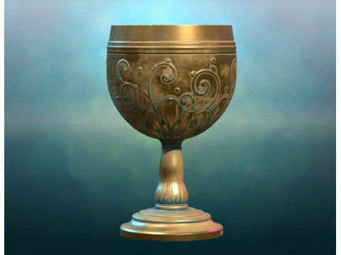Goblet pbr Modelo de impresión 3D