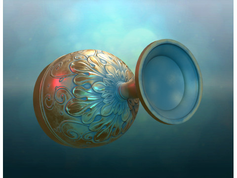 Goblet pbr Modelo de impresión 3D