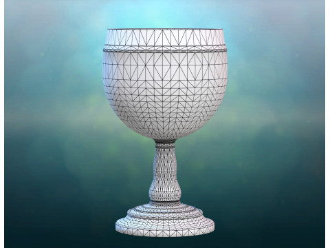 Goblet pbr Modelo de impresión 3D
