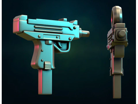 Weapon I and pendant 3D Print Model