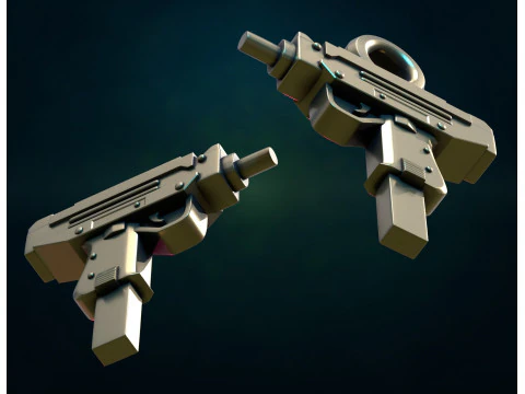 Weapon I and pendant 3D Print Model