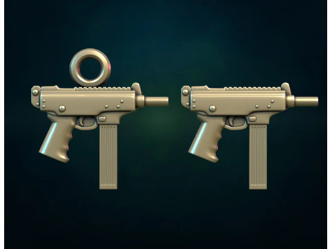 Weapon II and pendant 3D Print Model
