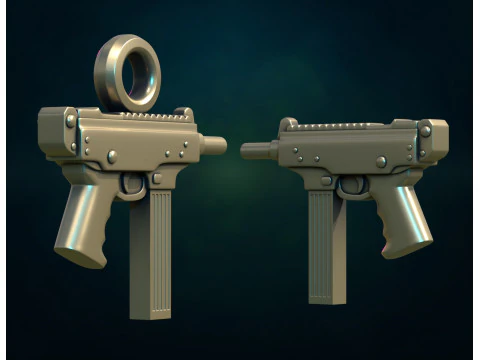 Weapon II and pendant 3D Print Model