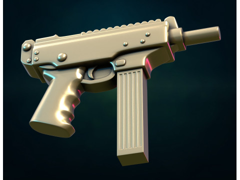 Weapon II and pendant Model Cetak 3D
