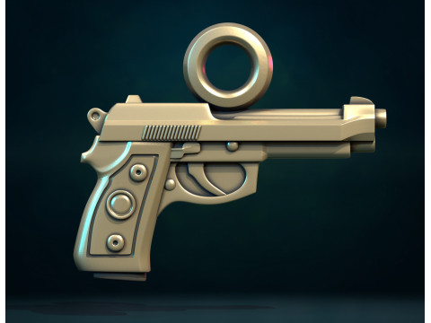 Weapon III and pendant 3Dプリントモデル