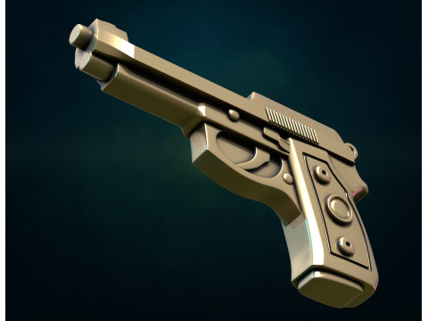 Weapon III and pendant 3Dプリントモデル