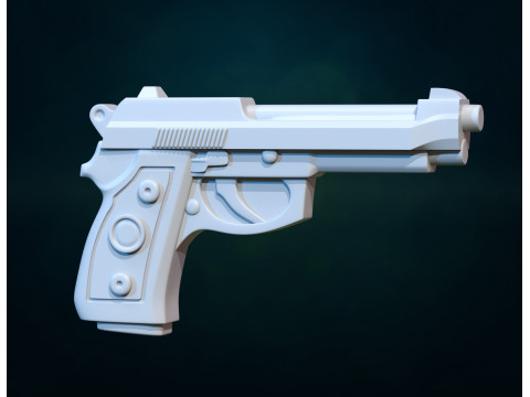 Weapon III and pendant 3Dプリントモデル