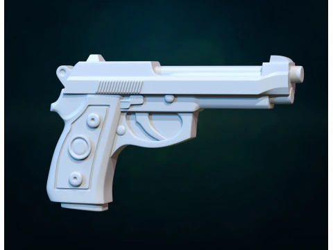 Weapon III and pendant 3D Print Model