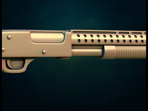 Weapon IV and pendant 3D Print Model