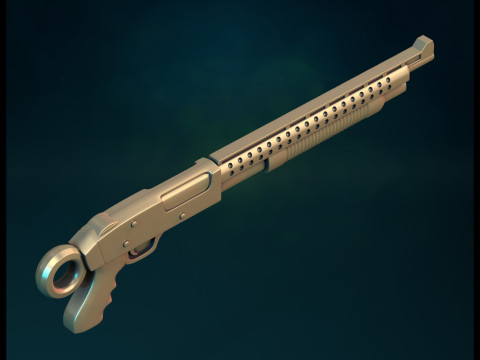 Weapon IV and pendant Modello di stampa 3D