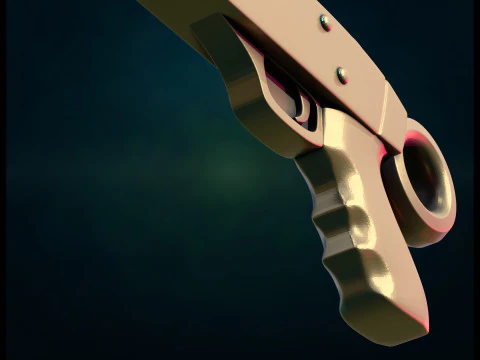 Weapon IV and pendant 3D Print Model