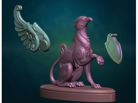 Griffin Griffon II Model Cetak 3D