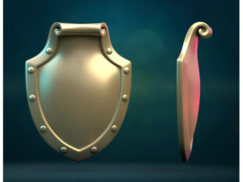 Bouclier imprimable Modèles 3D en vedette