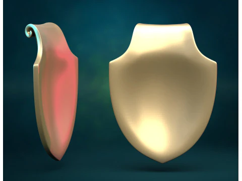 Bouclier imprimable Modèles 3D en vedette