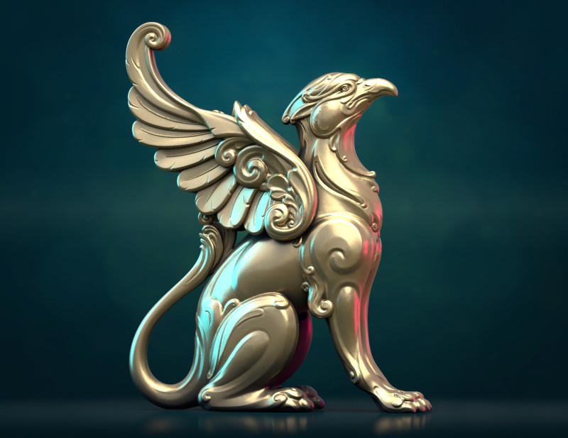 Griffin Gryfon IIa 3D मॉडल .c4d .max .obj .3ds .fbx .stl .blend 