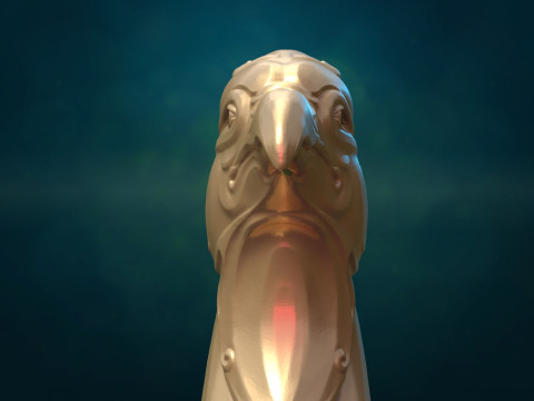 Griffin wing less Model 3D