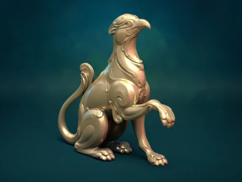 Griffin wing less 3D Model