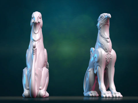 Griffin wing less Model 3D