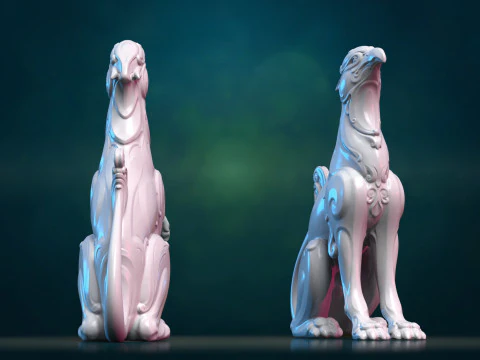 Griffin wing less 3D Model