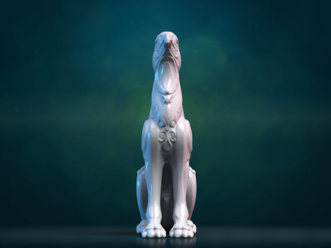 Griffin wing less Model 3D