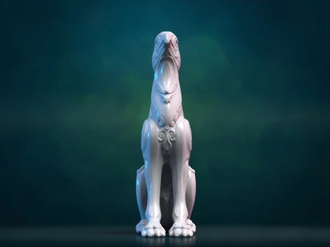Griffin wing less 3D Model
