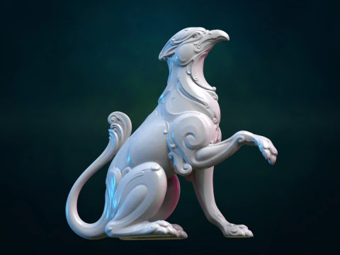 Griffin wing less 3D Model