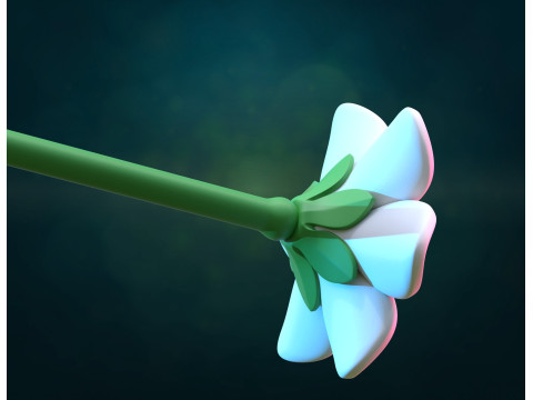 Little flower 3D Print Model