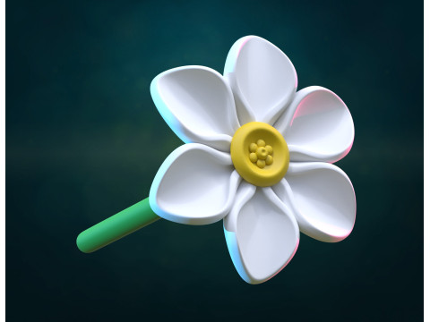 Little flower 3D Print Model