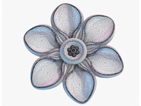 Little flower 3D Print Model