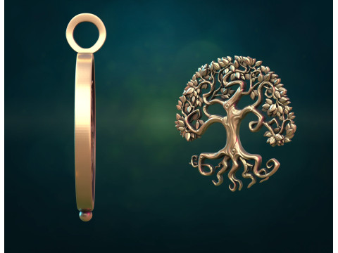 Tree and Pendant Modelo de impresión 3D