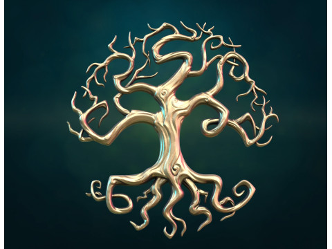 Tree and Pendant Modelo de impresión 3D