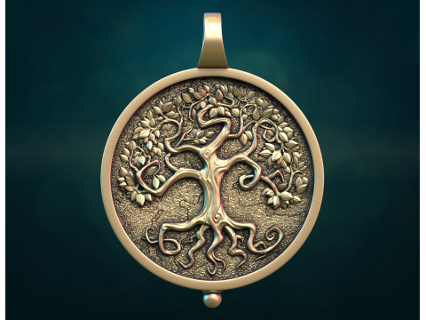 Tree and Pendant Modelo de impresión 3D