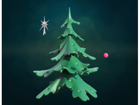Christmas Tree 3Dプリントモデル
