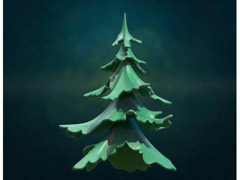 Christmas Tree 3Dプリントモデル