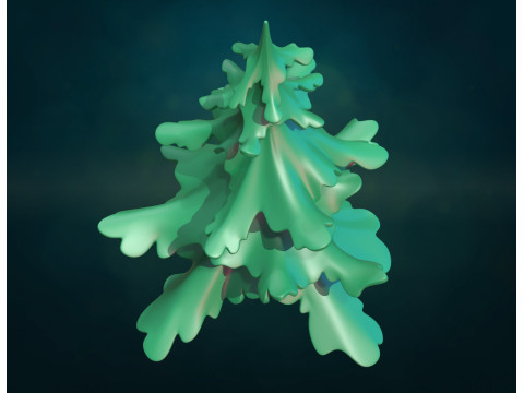 Christmas Tree 3Dプリントモデル