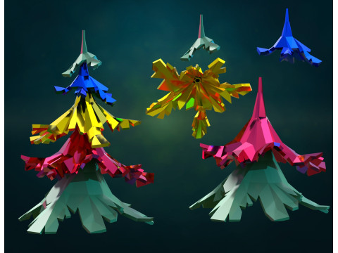 Christmas Fir Tree LP 3D 打印模型