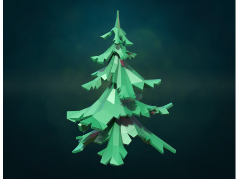 Christmas Fir Tree LP 3D 打印模型
