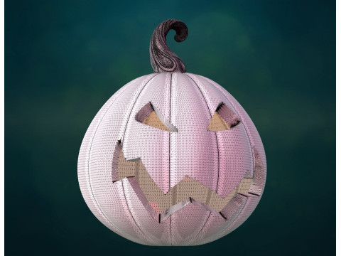 Print ready Pumpkin head 3D Baskı Modeli