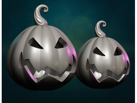 Print ready Pumpkin head 3D Baskı Modeli