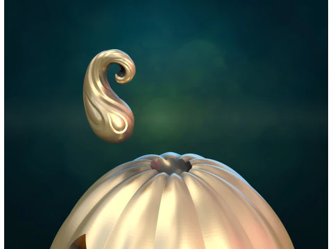 Print ready Pumpkin head 3D Print Model