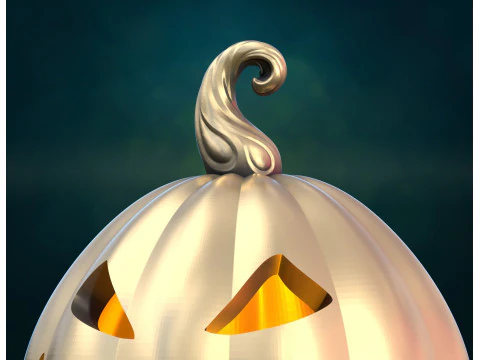 Print ready Pumpkin head 3D Print Model